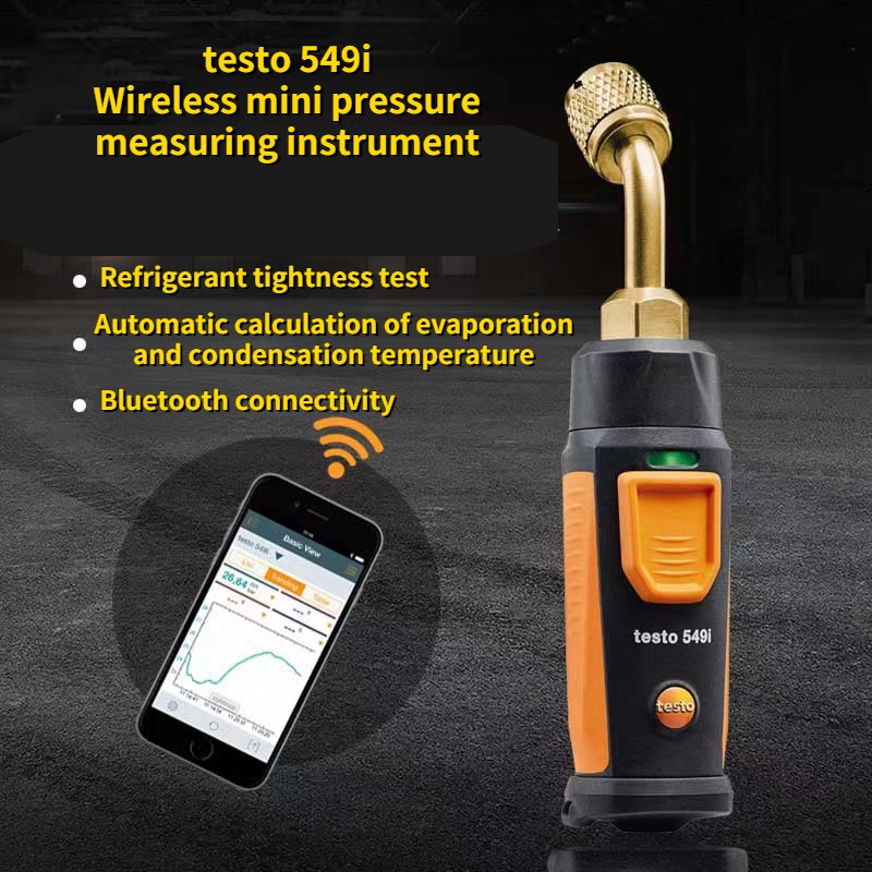 thumbnail image 2 of Testo 0560 2549 03 549i High-Pressure Gauge - Wireless HVAC Refrigerant Probe 2nd Generation 2 of 5