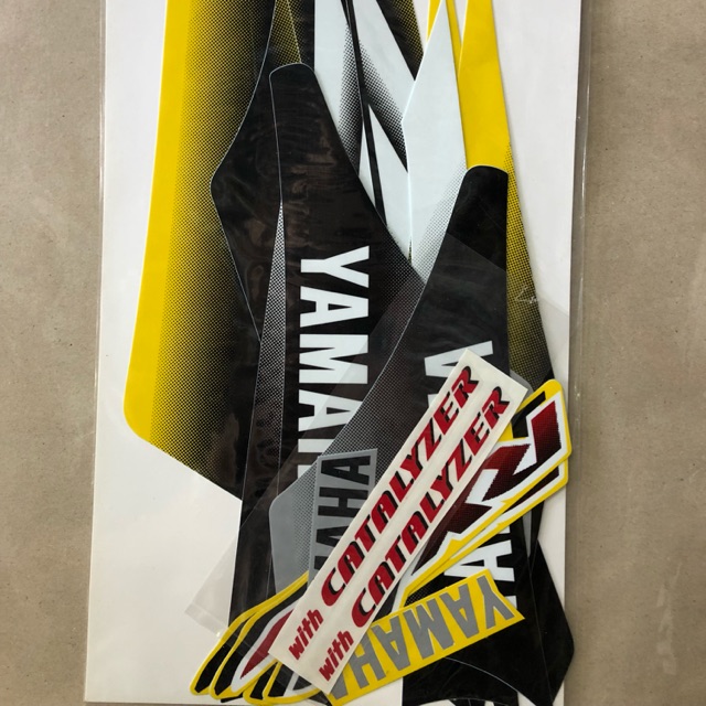 Rxz catalyzer (10) A class body sticker/stripe | Shopee Malaysia