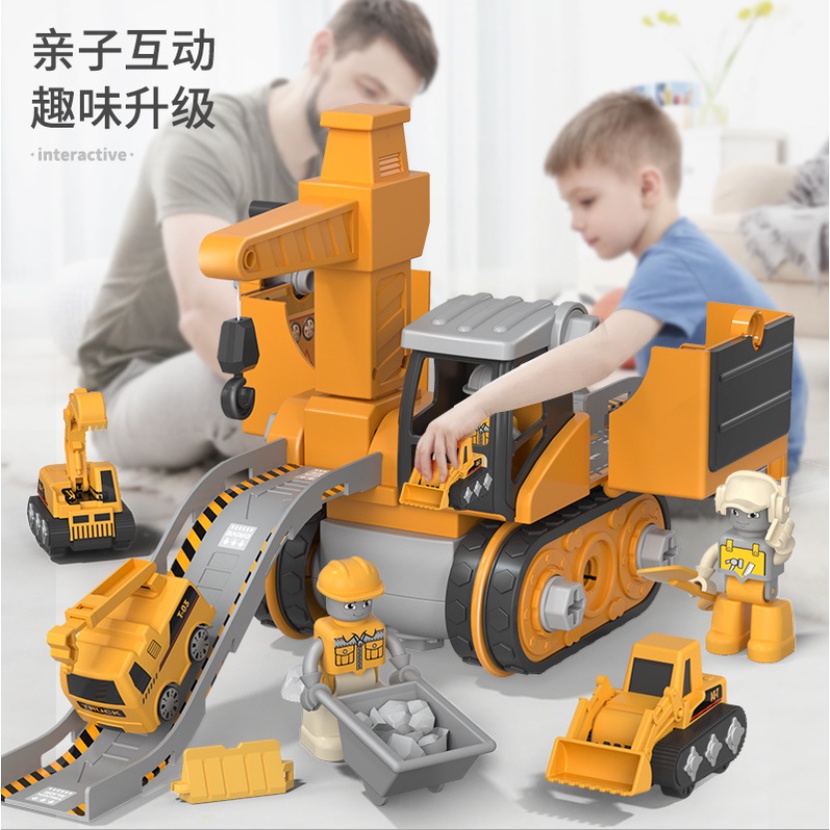 [ready stock] disassembly engineering vehicle dismantle rebuild 4in1 ...