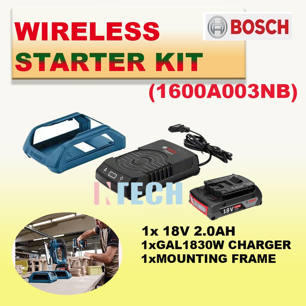 Bosch 18v discount wireless charging battery