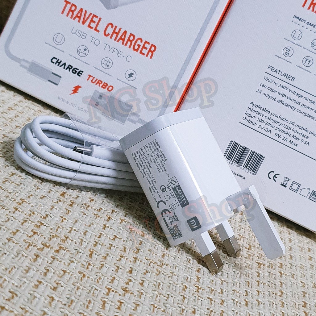 Chargeur complet USB-C Quick charge 22.5W d'origine Xiaomi