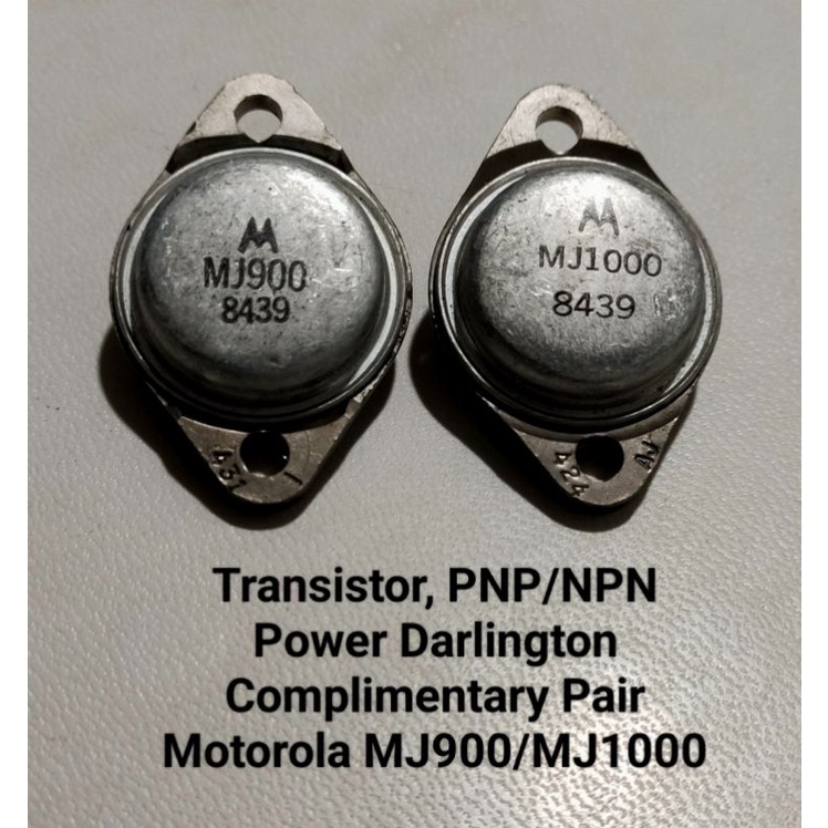 Transistor, PNP/NPN Power Darlington Complimentary Pair AC001G Shopee
