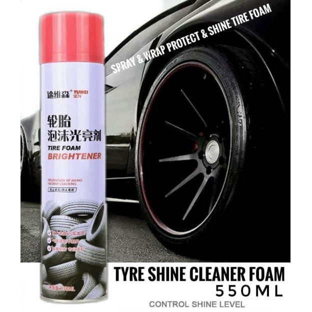 Car Tire Polish Car Tire Wax Car Tayar Wax Car Tyre Wax Car Tire Foam