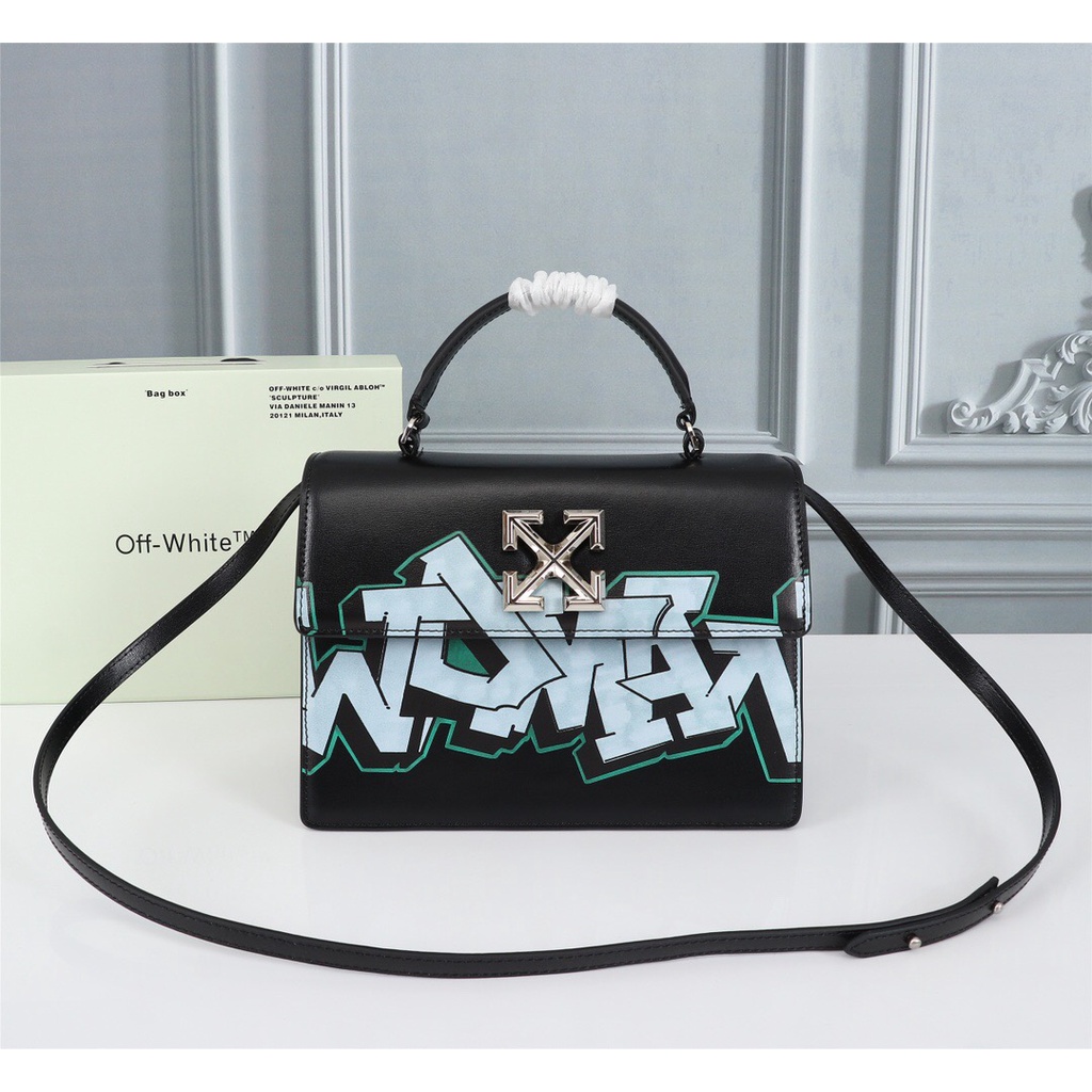 Off white jitney graffiti bag sale