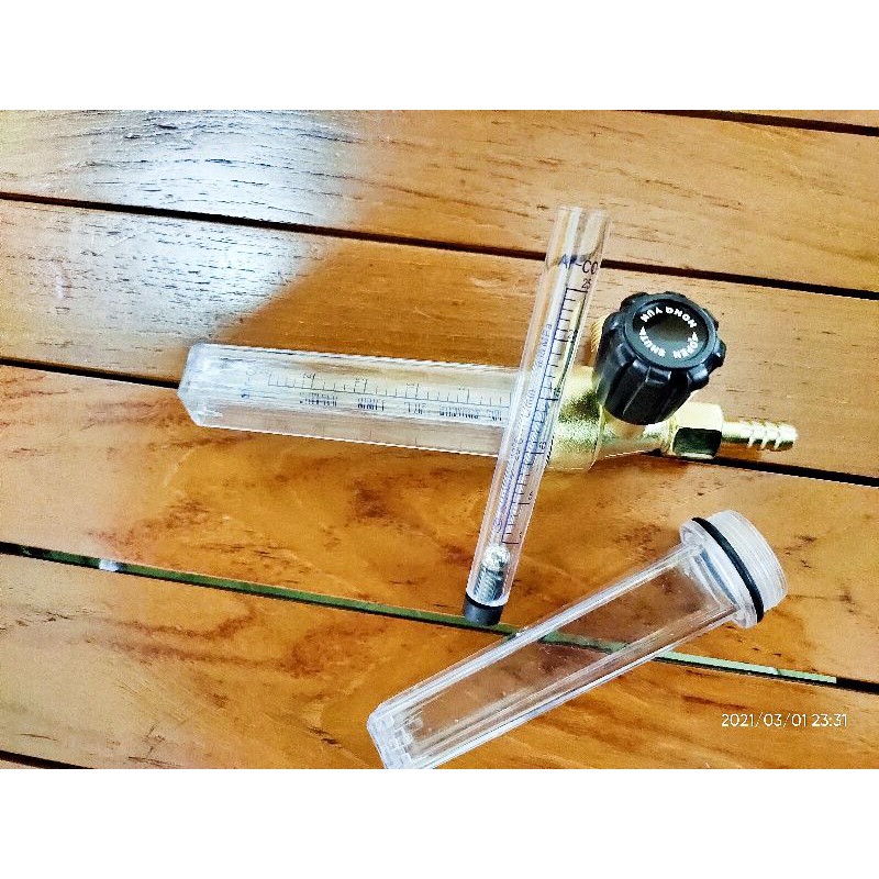 Gas Welder Argon CO2 Gas Flow Meter For Mig Tig Welder Gauge