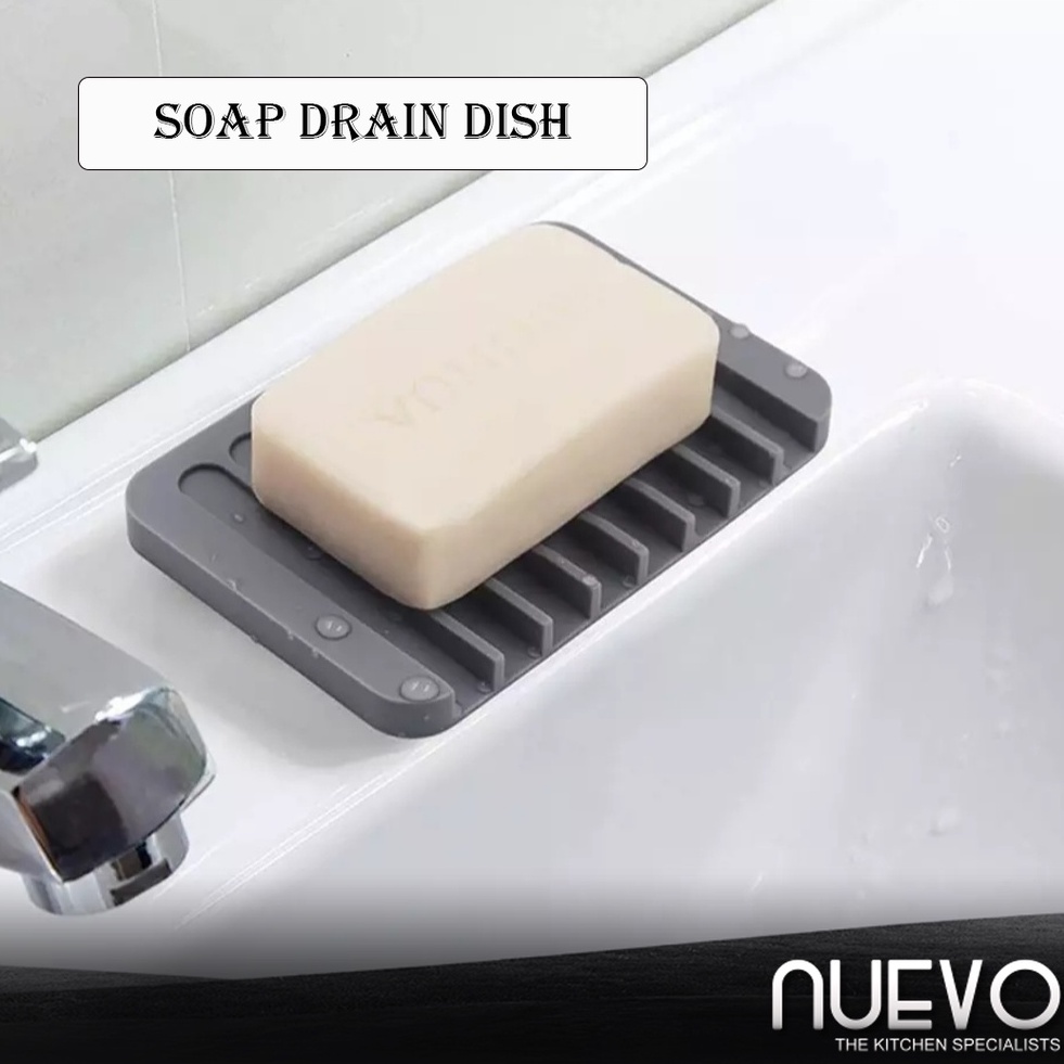 Soap Drain Dish Drain Soap Holder For Bathroom Shower Portable Nonslip