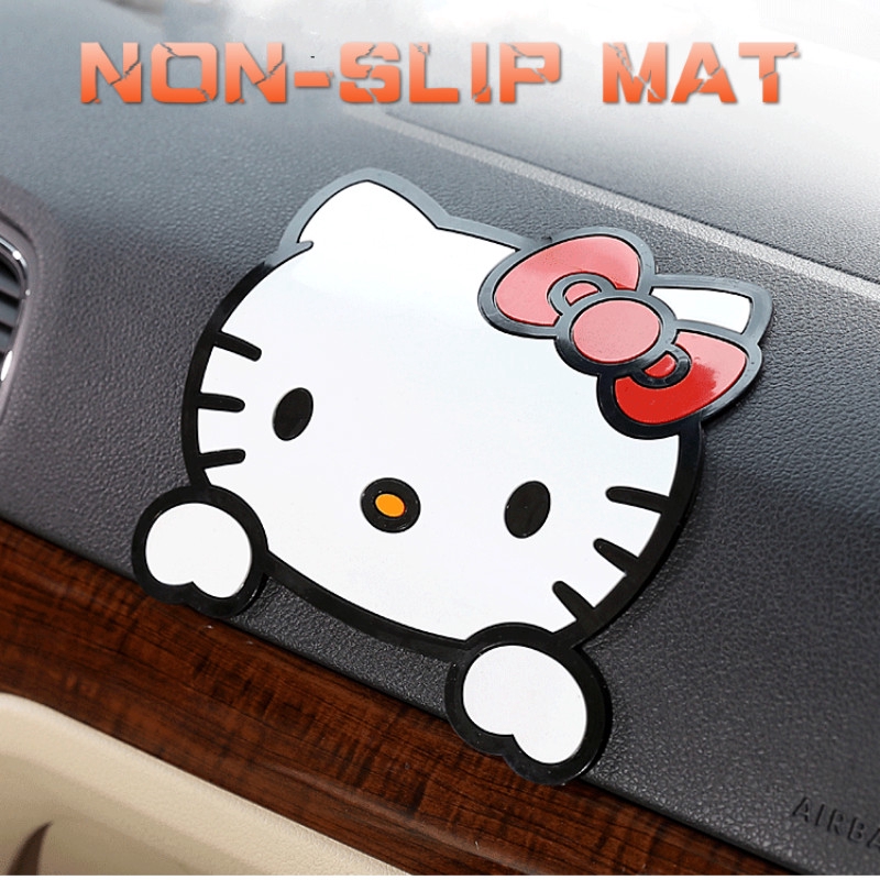 【Ready Stock!!】Hello Kitty Stitc Doraemon Car Non Slip Mat Dashboard ...