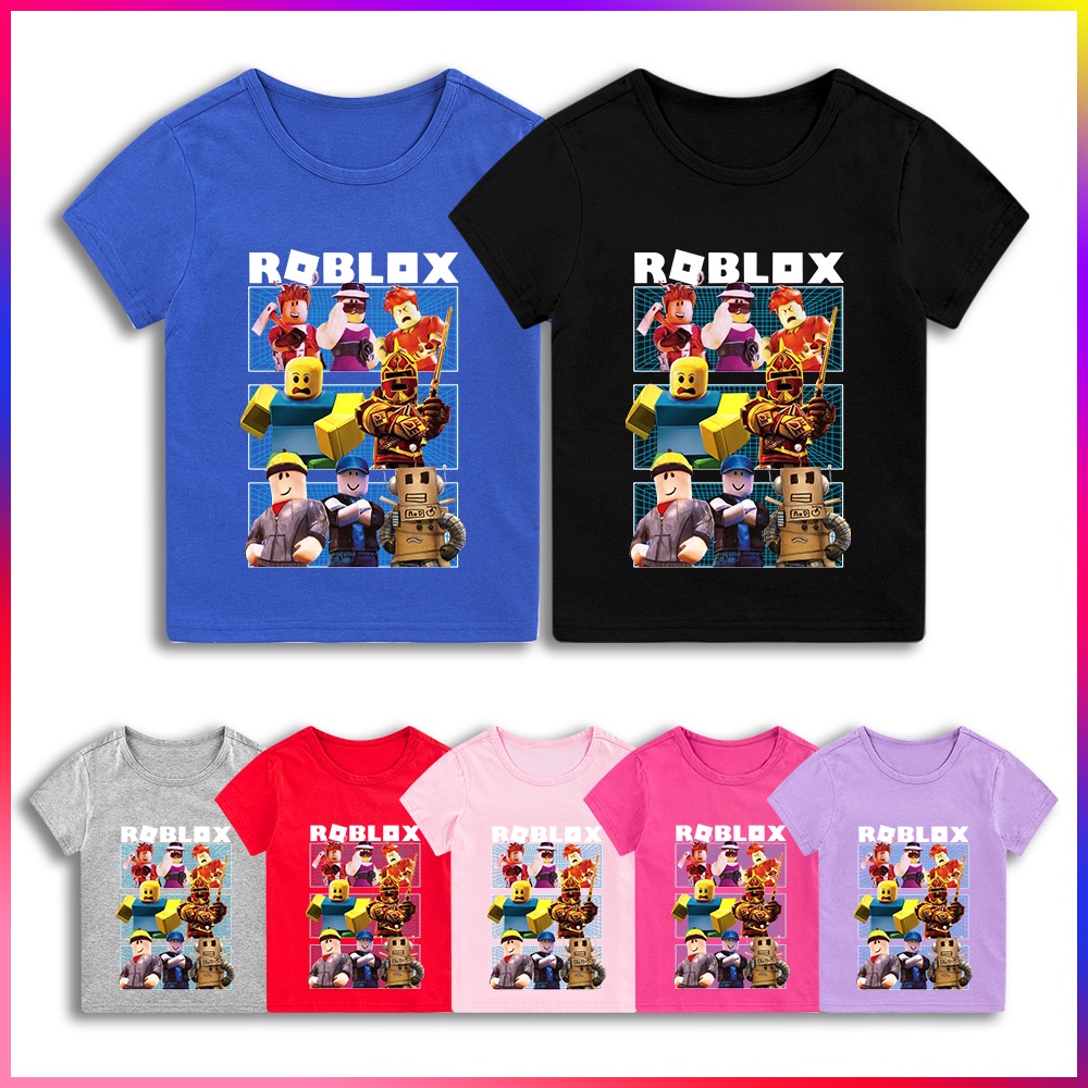 New ROBLOX Game Children T-Shirt Kids 3D T-Shirt Clothes Cartoon Unisex ...