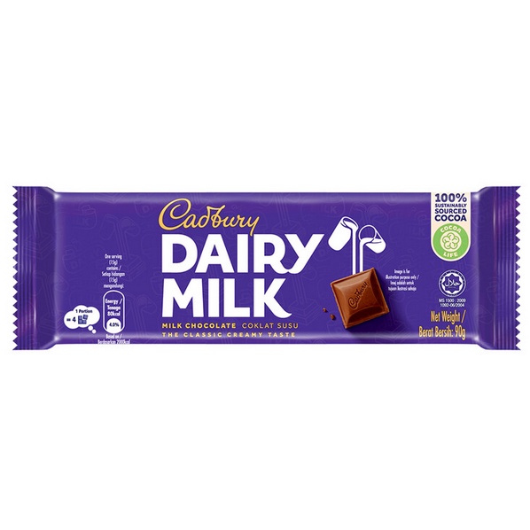 Cadbury Chocolate Bar 90g | Shopee Malaysia