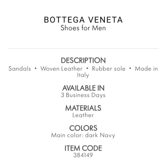 Bottega Veneta Slipper