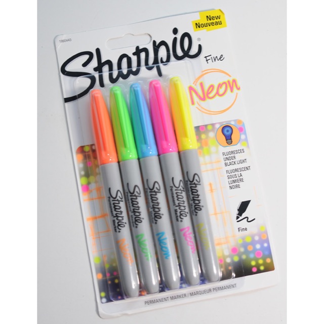 Sharpie Fine Point Neon Markers