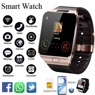 READY STOCK 2022 NEW DZ09 Smart Watch men android phone bluetooth Watch Waterproof Camera Sim Card Smartwatch Call Bracelet Watch Women Shopee Malaysia