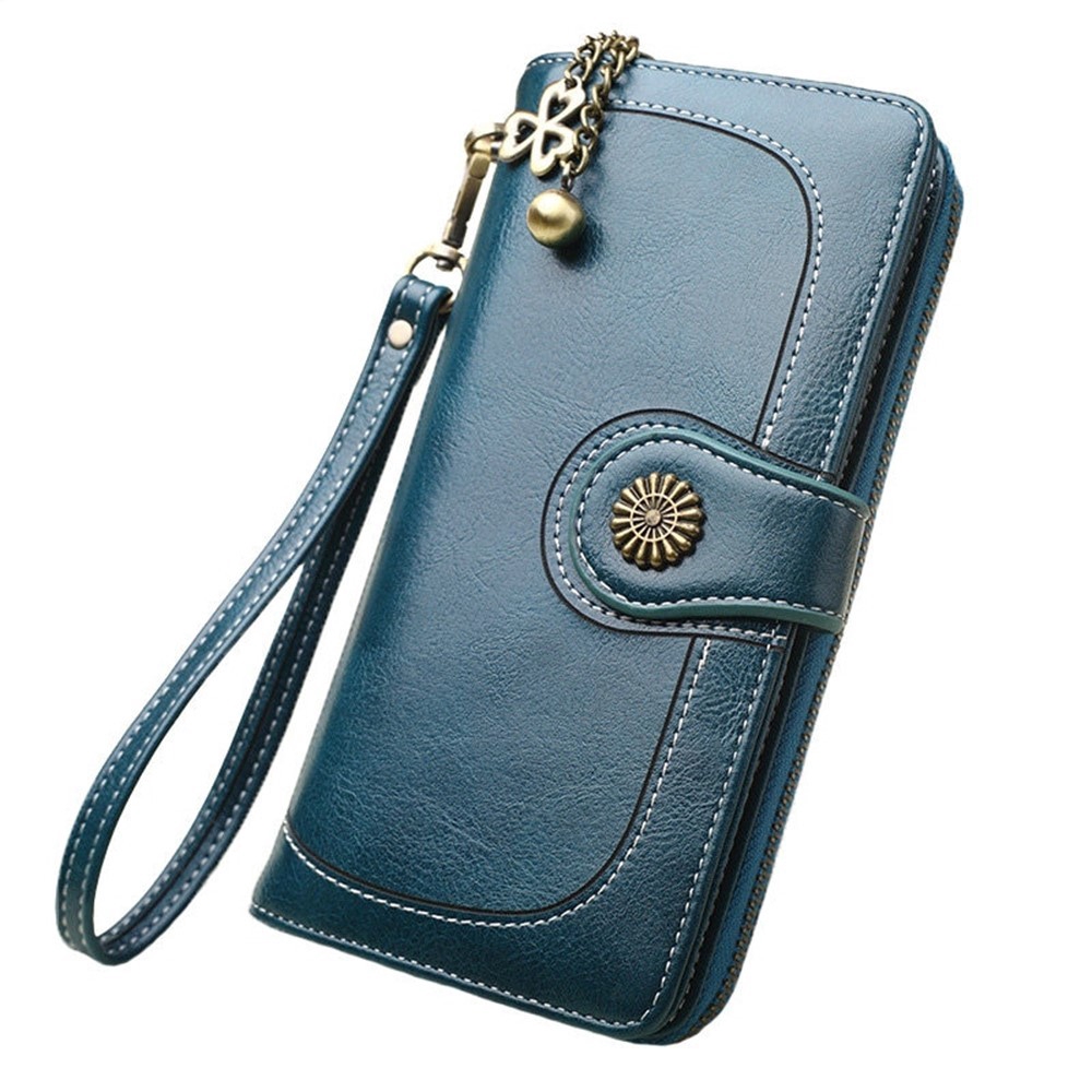 Long Purse Dompet Wanita Perempuan Beg Duit Lady Woman Women Leather