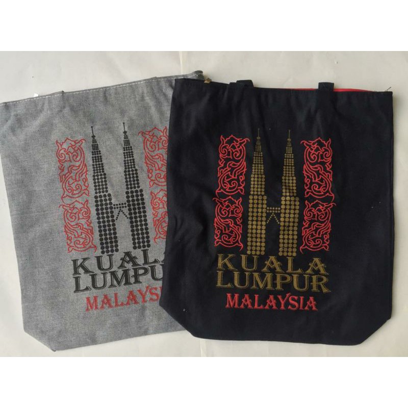 🇲🇾 Ready Stock 🇲🇾 Bag Malaysia, KLCC Bag, Canvas Woven Bag Shopee
