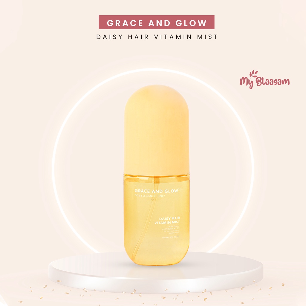 [PROMO] Grace & Glow Daisy Hair Vitamin Mist Sweet scented and Silk