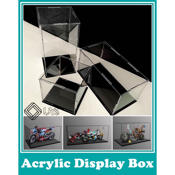 Acrylic Display Box Dustproof Box For Building Bloks Large Figurines ...