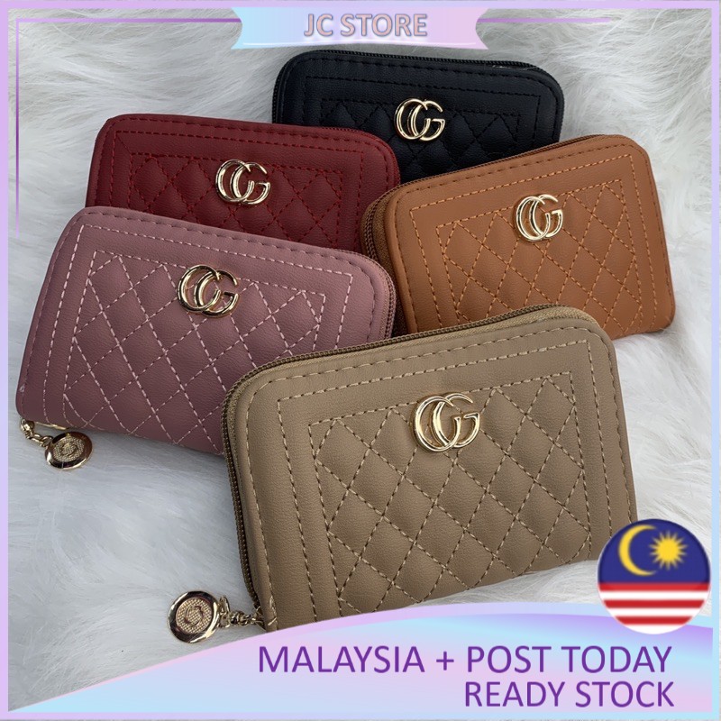 Ladies small purse With CG wallet 1zip HOT SELLING 267 Shopee Malaysia