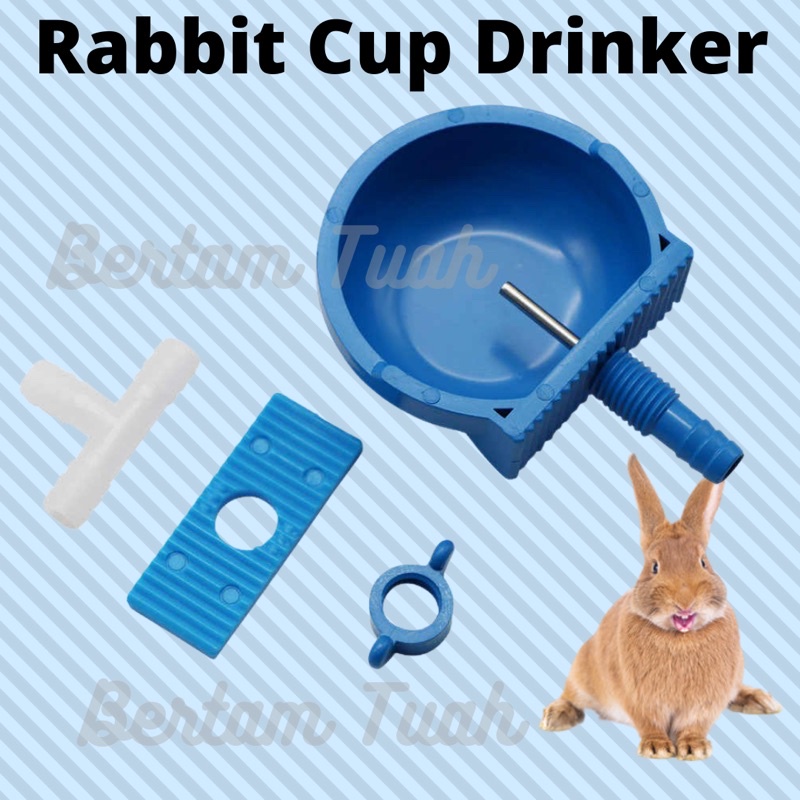 Automatic Rabbit Nipple Drinker For Cage Rabbit Drinking Cup Bekas ...