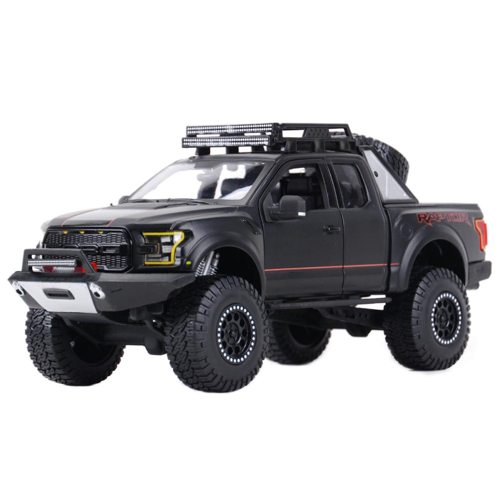 Maisto 1:24 2017 Ford F-150 Raptor Off-Road Kings Pickup Truck Static ...