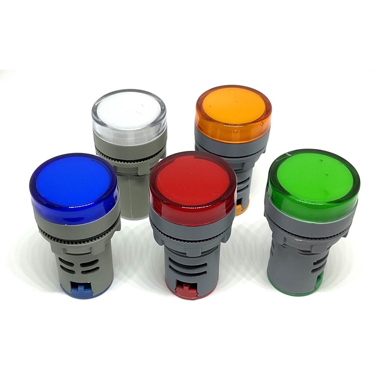 LED Display Light 22mm With Lights 12V 24V 220V. | Shopee Malaysia
