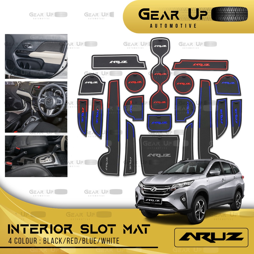[𝗜𝗡𝗧𝗘𝗥𝗜𝗢𝗥 𝗦𝗟𝗢𝗧 𝗠𝗔𝗧] Perodua ARUZ Accessories Gear Up Bodykit Aksesori
