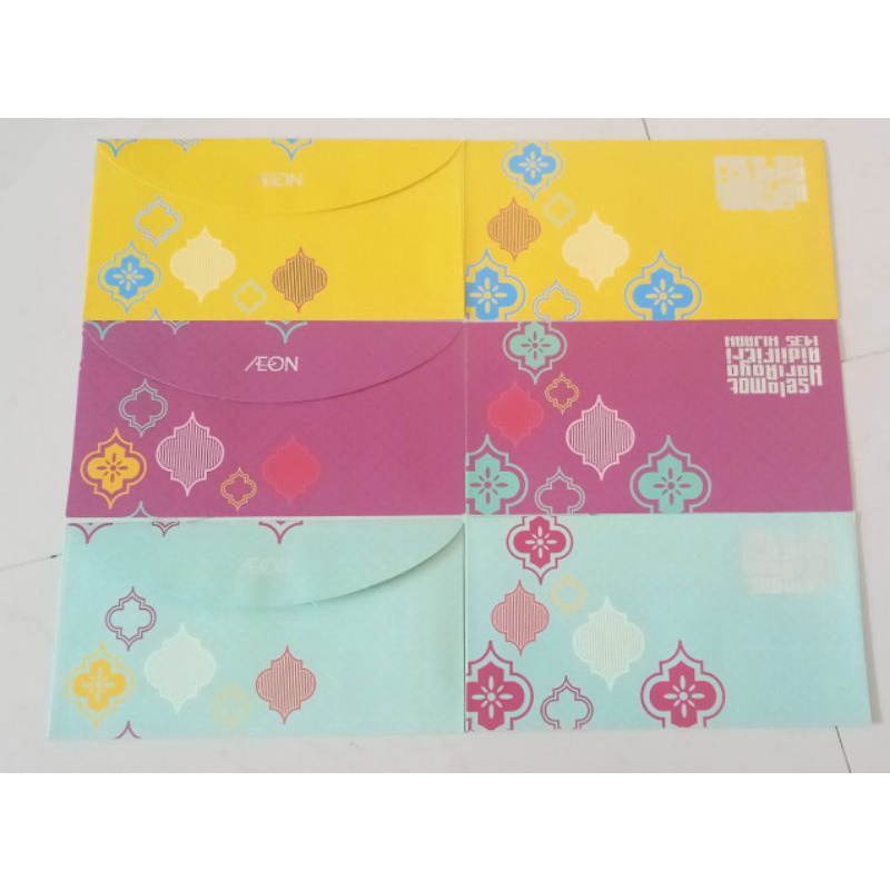 sampul raya AEON (3kpg/set) | Shopee Malaysia