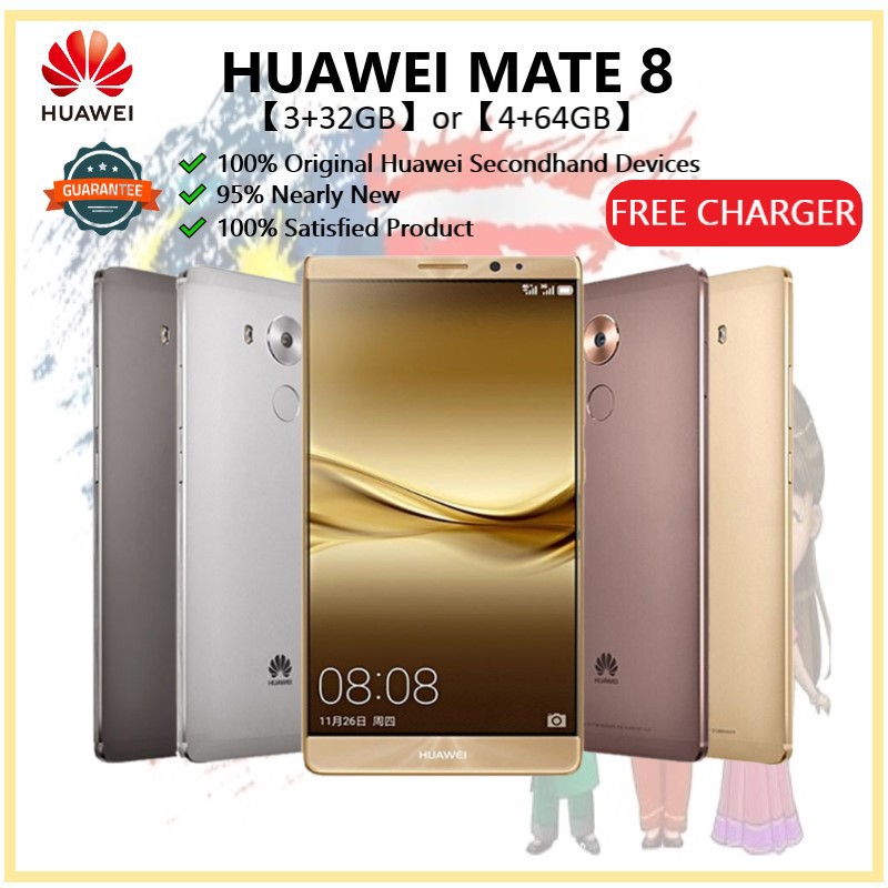 Huawei Mate 8 ⭐100% Original Used Unit | Shopee Malaysia