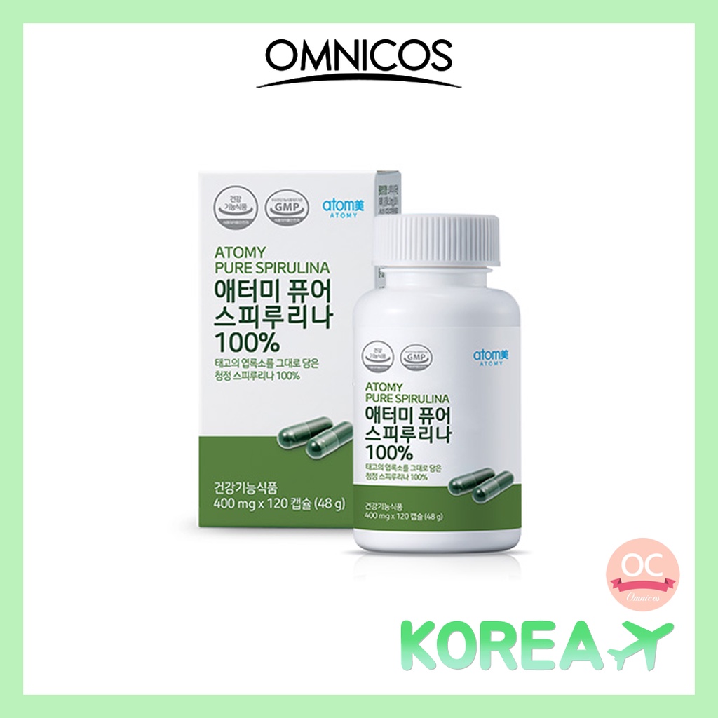 ATOMY Pure Spirulina (120 capsules) Shopee Malaysia