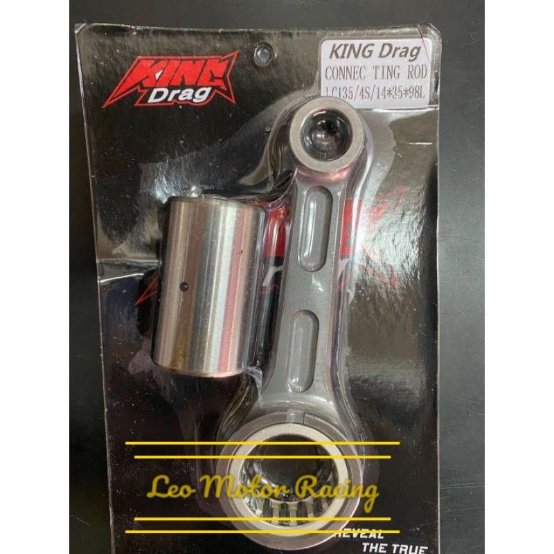 LC135 4S CON ROD CONNECTING ROD KING DRAG 98L CRANKSHAFT ESPADA FASTEK IKK UMA TAIKOM CMS SCK