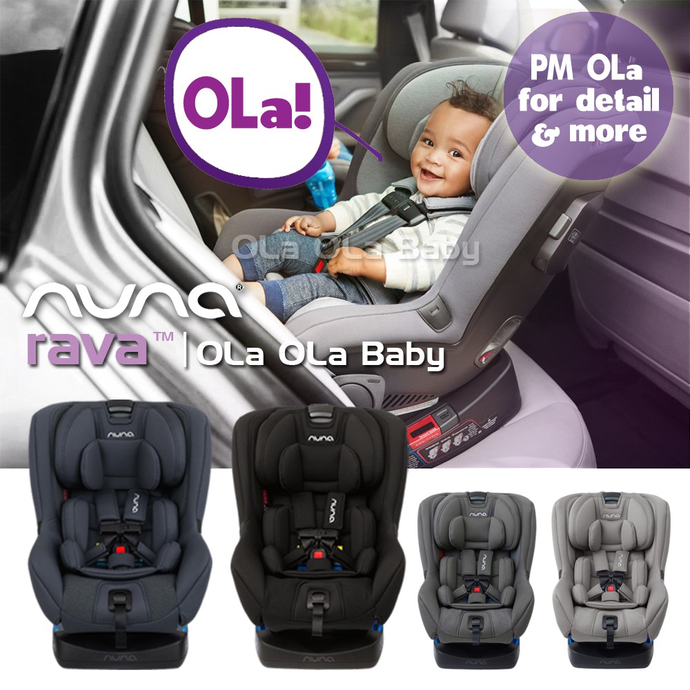 Nuna Rava Convertible Car Seat (2 years Warranty) Shopee Malaysia