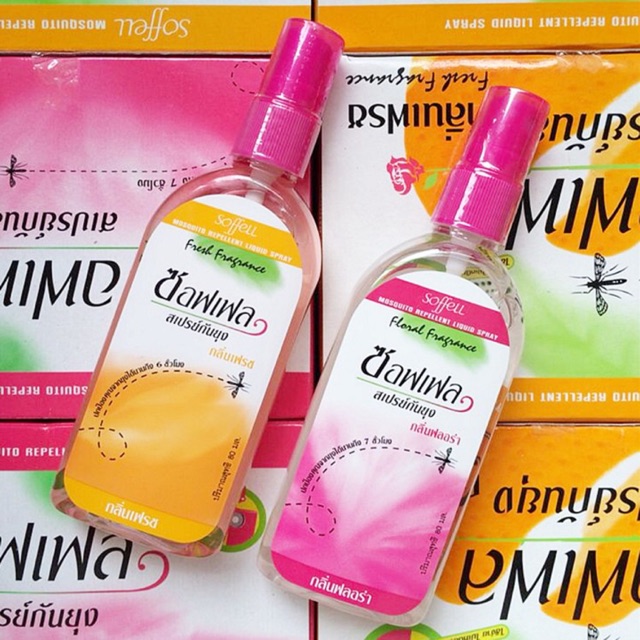 Thailand Soffell Mosquito Repellent Liquid Spray 80ml Shopee Malaysia