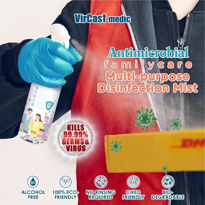 Vircast Medic Family Care Antimicrobial Multi-Functional Protection ...