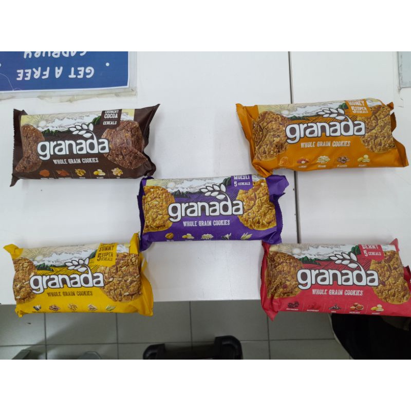 GRANADA WHOLE GRAIN DIGESTIVE COOKIES WITH NATURAL INGREDIENTS HALAL