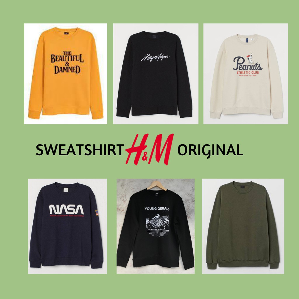 H&m magnifique outlet sweatshirt