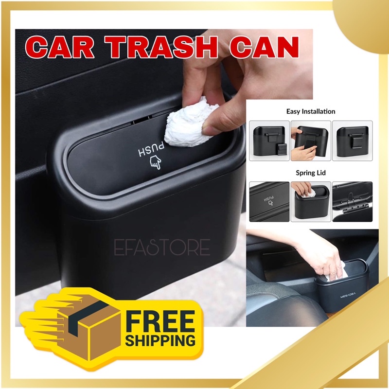 Tong Sampah Kereta Car Trash Can Rubbish Can Garbage Can Dustion Car ...