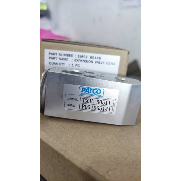 Expansion Valve Proton Gen2/ Exora/ Waja / Iswara Patco & Preve, Patco ...