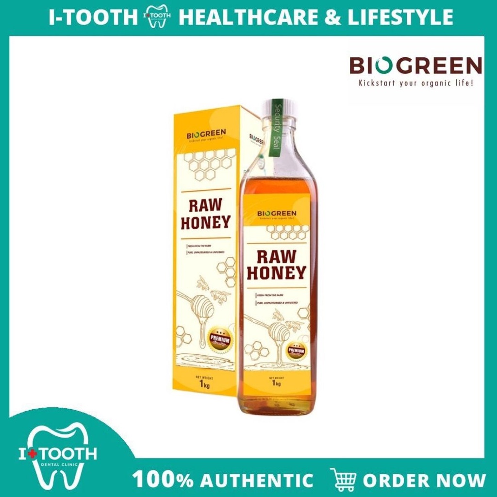 Biogreen Active Enzymes Raw Honey (HALAL) 1kg Shopee Malaysia