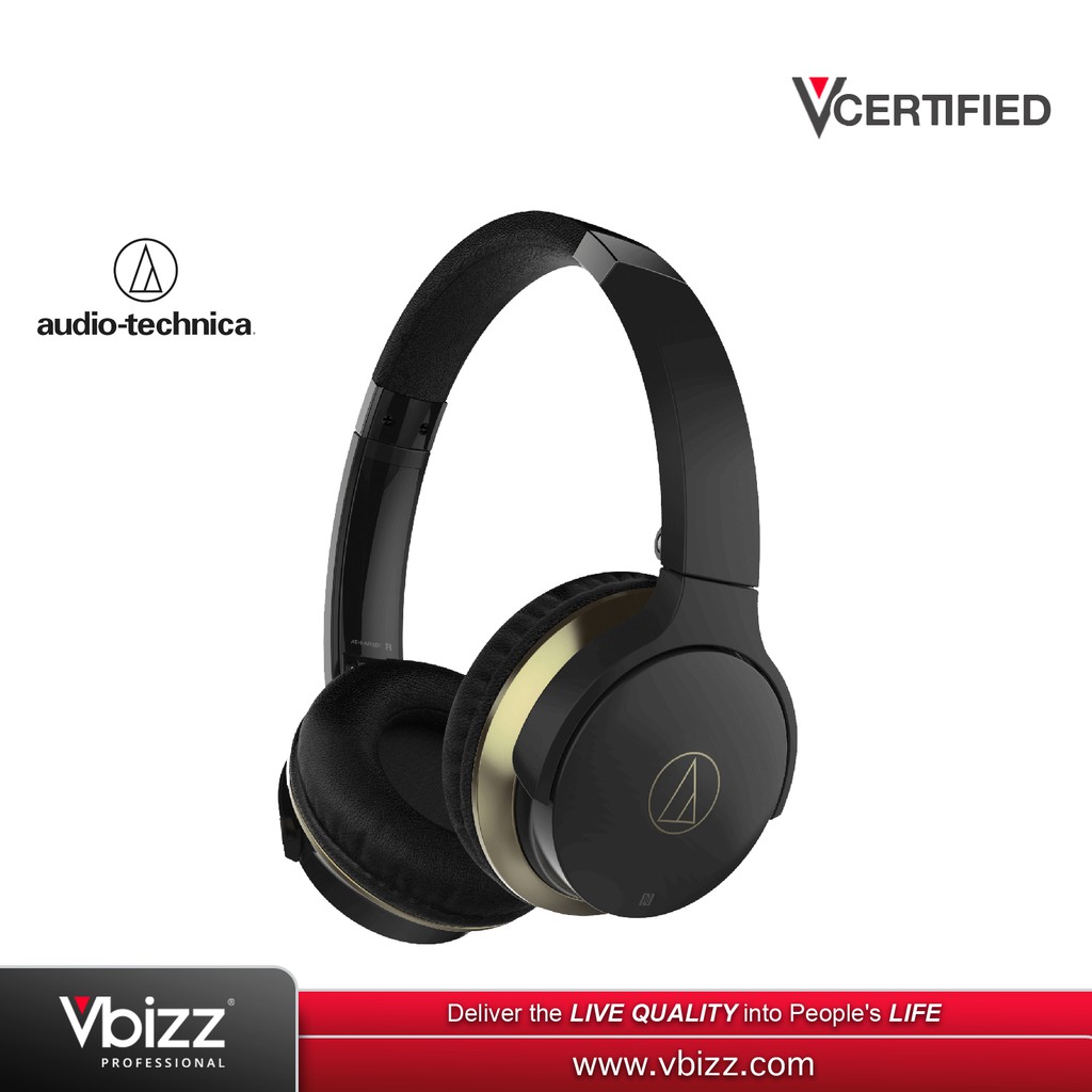 AUDIO TECHNICA ATH-AR3BT SonicFuel Wireless On-Ear Headphones with