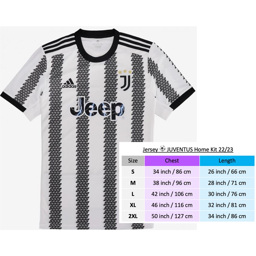 Jersey 2024 juventus shopee