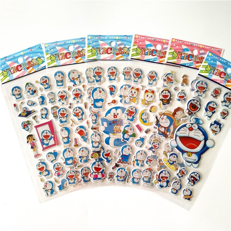 1 sheet Random Doraemon Foam Sticker 3D sticker-Doraemon | Shopee Malaysia