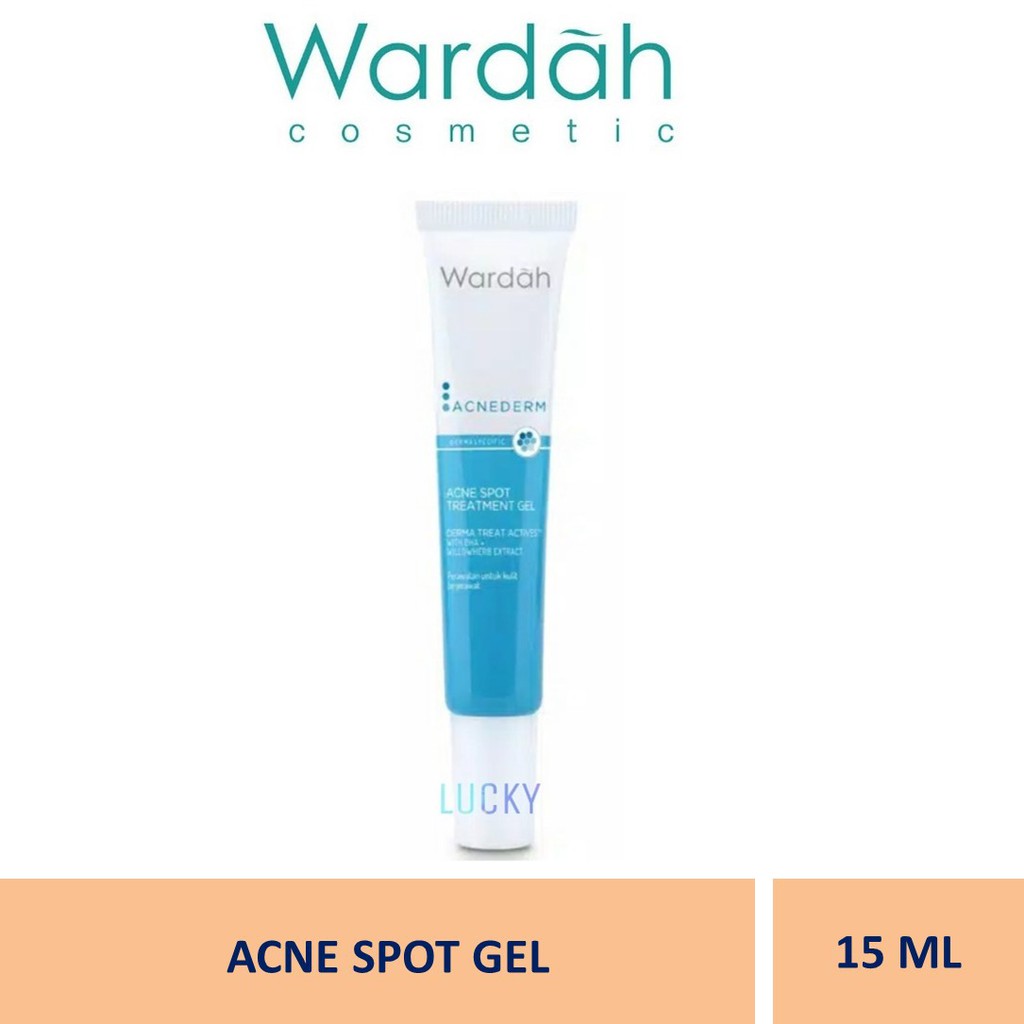 Wardah Acnederm Acne Spot Treatment Gel 15ml | Shopee Malaysia