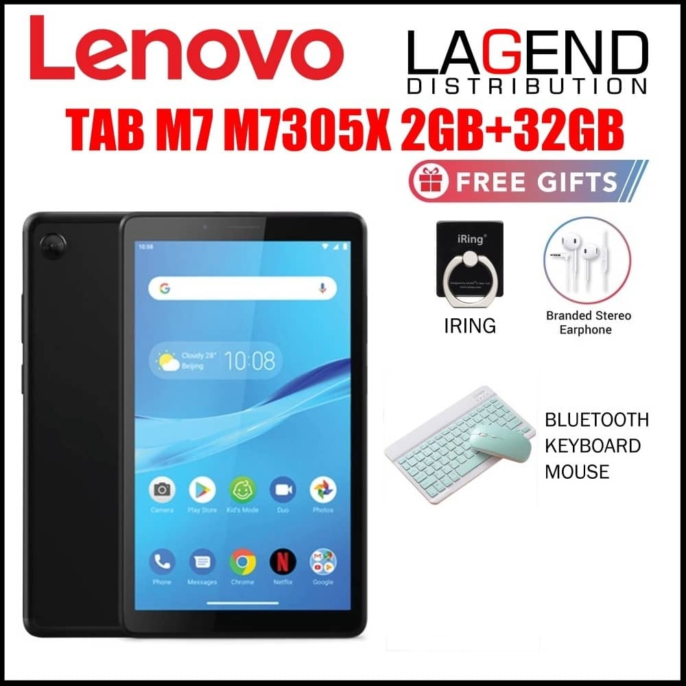 LENOVO Tab M8 TB8505X (2GB/32GB) ANDRIOD TABLET WITH CALL 4G | Shopee ...