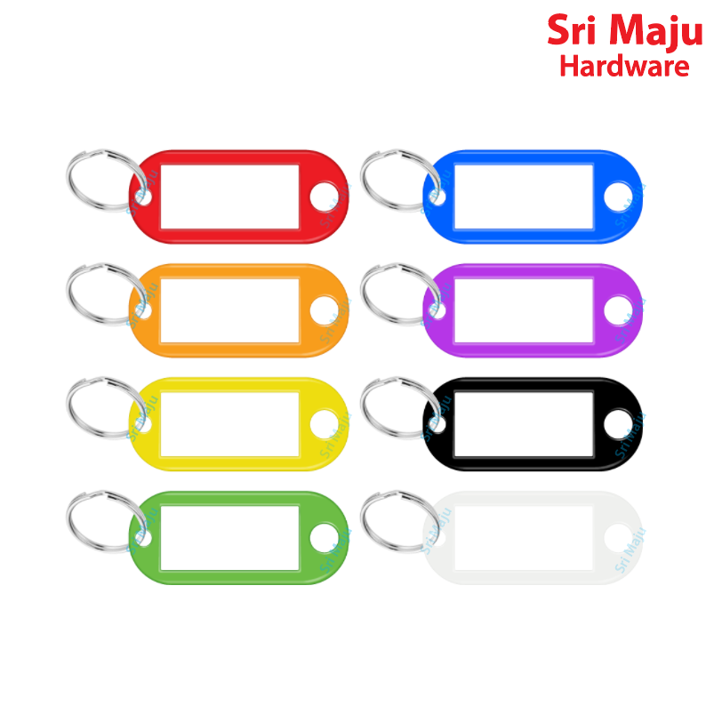 Color coded sale key rings