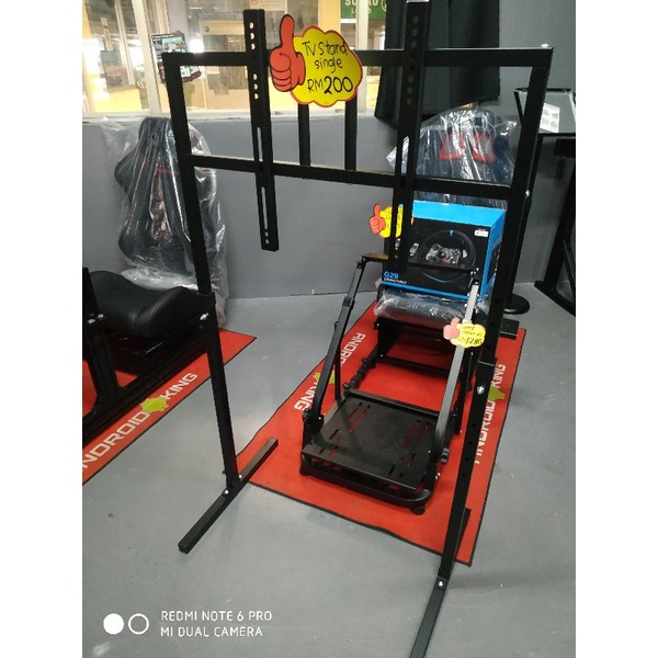 UNIVERSAL TV MONITOR STAND Simulator Racing Rig THRUSTMASTER | Shopee ...