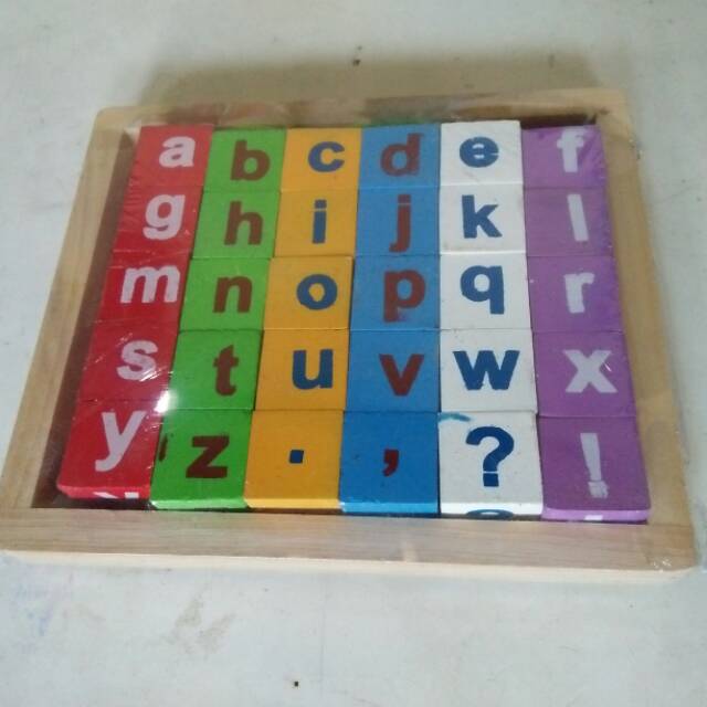 Me Block Toys Letters Ordered By Nelly's Mother | Shopee Malaysia