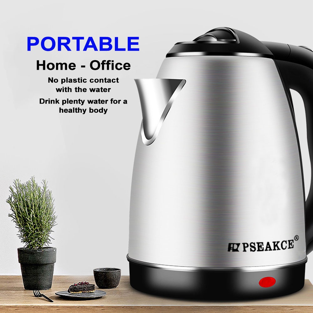 Stainless Steel 1.8L Electric Kettle Jug 1500W Water Heater Boiler Auto ...
