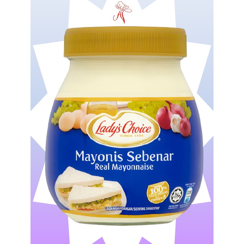 Lady's Choice Mayonis Sebenar 450ML Real Mayonnaise | Shopee Malaysia