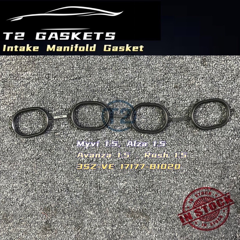 Perodua Intake Manifold Gasket Myvi 1.3, Kembara DVVT, Avanza 1.3 K3VE 1717723020 Shopee