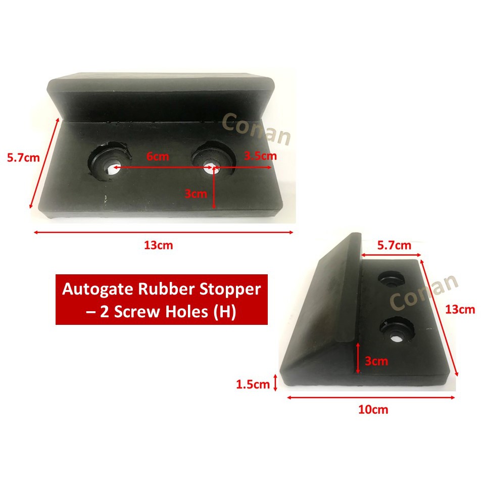 Autogate Spare Part - Autogate Rubber Stopper for Swing Gate (Various ...