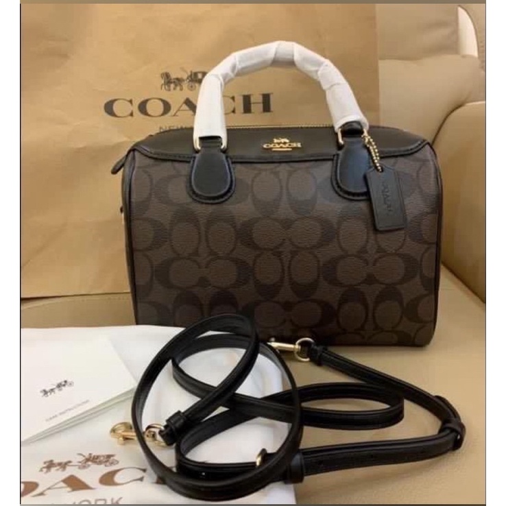 Coach monogram cheap sling bag